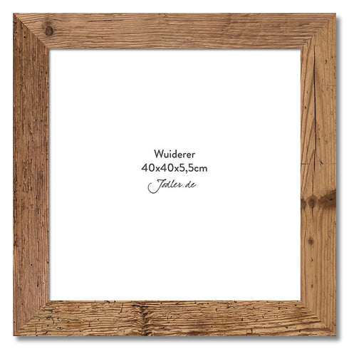 Altholzbilderrahmen 40x40|5,5cm